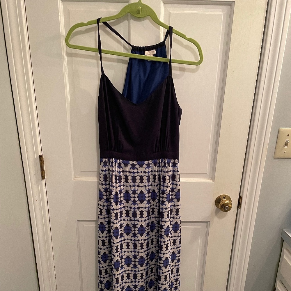 NWOT J. Crew Factory Maxi Dress Size 2 - Picture 1 of 3